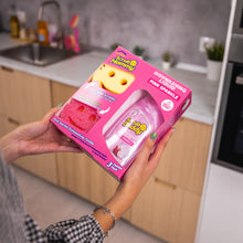 Kép betöltése a galériamegjelenítőbe: Scrub Daddy Pink Sparkle Wash Up Combo díszdobozos csomagolásban