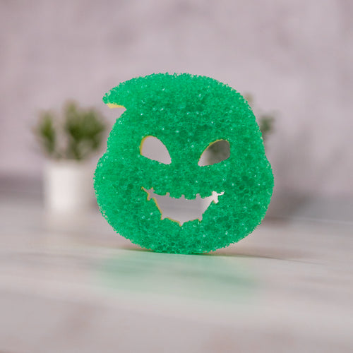 Oogie Boogie Scrub Mommy kétoldalas zöld szivacs