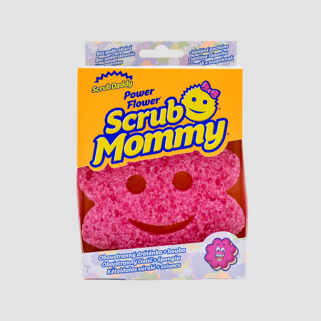 Scrub Mommy Power Flower pink (1 db)