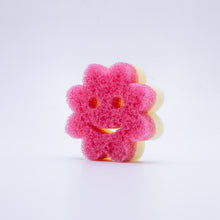 Kép betöltése a galériamegjelenítőbe: Scrub Mommy Power Flower pink (1 db)
