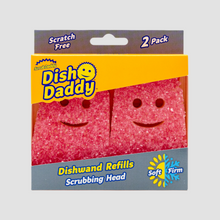 Kép betöltése a galériamegjelenítőbe: Dish Daddy®  Cserefejek Pink (2 db)
