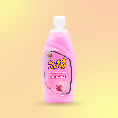 Scrub Daddy Pink Sparkle Csillámos Mosogatószer