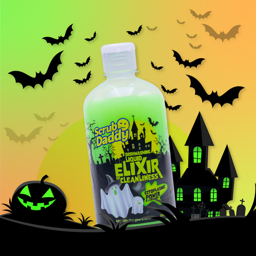 Scrub Daddy Tisztaság Elixírje Halloween mosogatószer