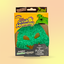 Kép betöltése a galériamegjelenítőbe: Scrub Mommy Special Edition Disney Oogie Boogie szivacs csomagolásban
