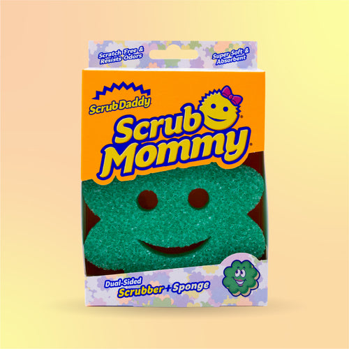 Scrub Mommy Power Flower zöld (1 db)