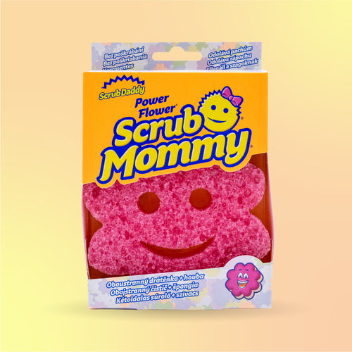 Scrub Mommy Power Flower pink (1 db)