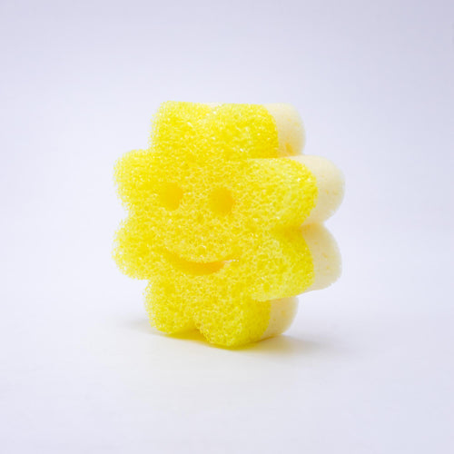 Scrub Mommy Power Flower sárga (1 db)